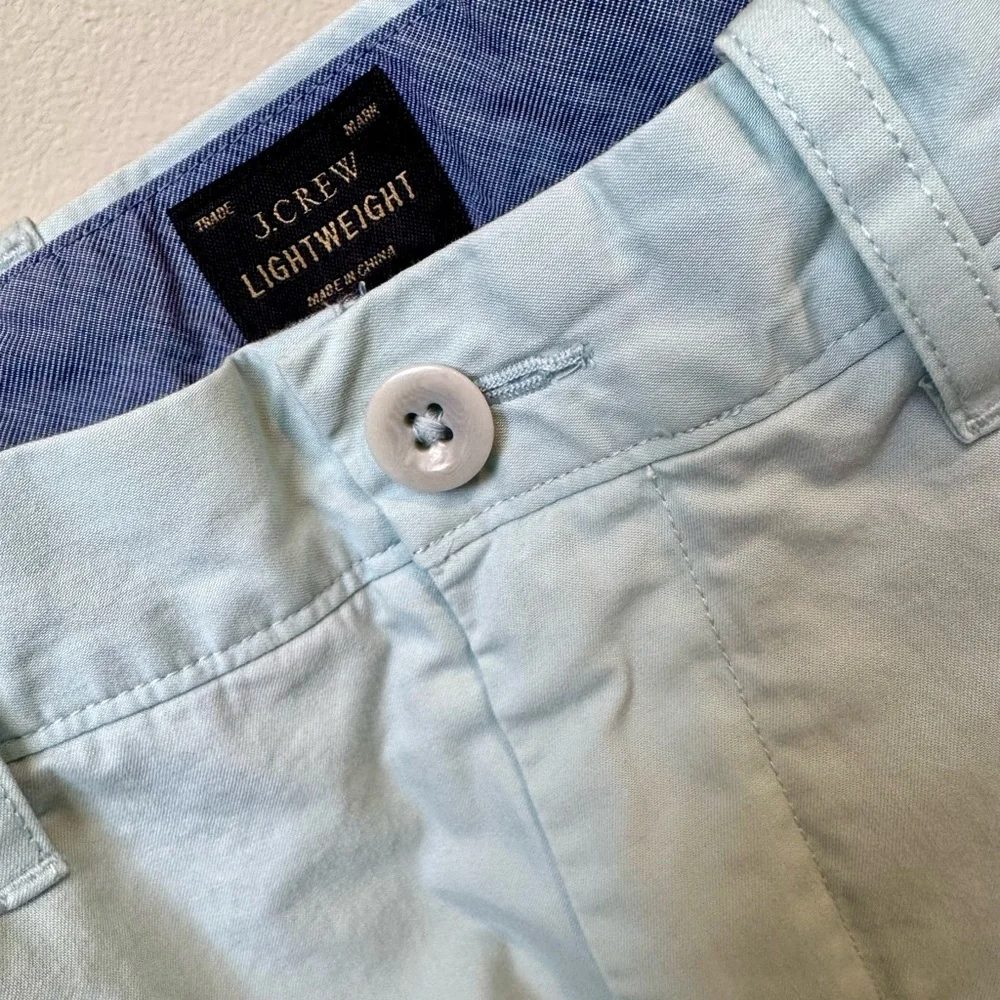 J. Crew Sky Blue Lightweight Pants, 32/32